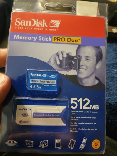 512mb memory stick pro - 512mb, duo