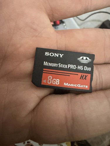 Sony 8gb memorystick pro - pro, hg