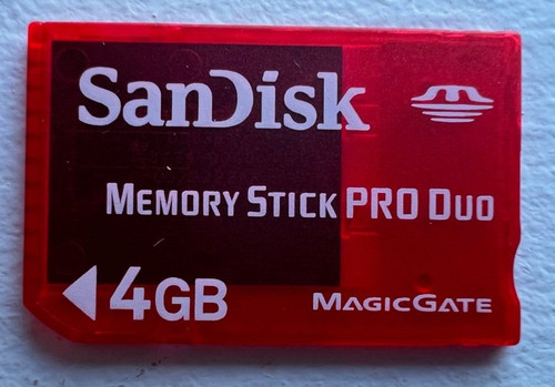 Sandisk 4gb memory stick pro - stick,