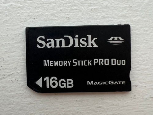 Sandisk 16gb memory stick pro - sandisk,