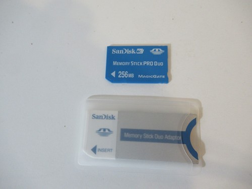 256mb sandisk memory stick - stick, pro