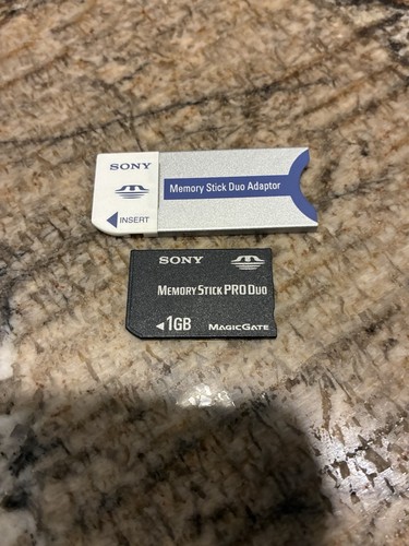 Genuine sony memory stick duo - genuine,