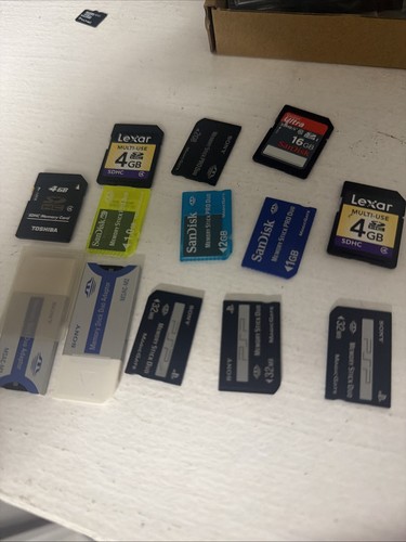 Sony sandisk lexar - sony,