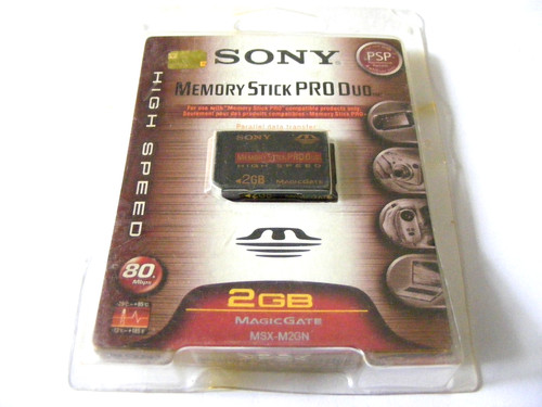 2gb memory stick pro - memory, high