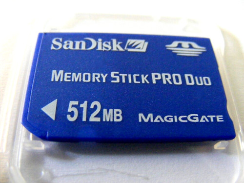 512 memory stick - stick, pro