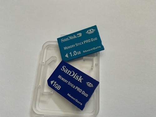 2pcs 1gb sandisk blue sony - ,