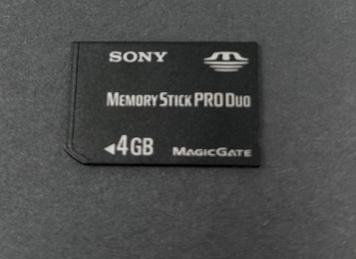 Sony 4gb memory stick - 4gb, duo
