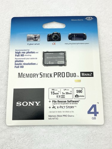 Sony memory stick pro - stick, duo