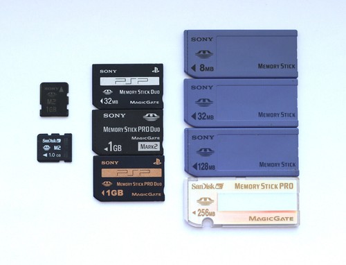 Sandisk sony memory stick - stick, m2