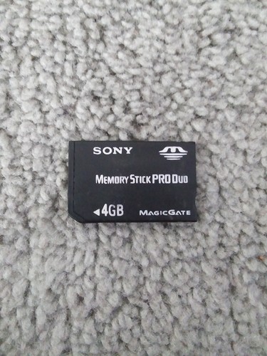 Sony 4gb memory stick pro - sony,