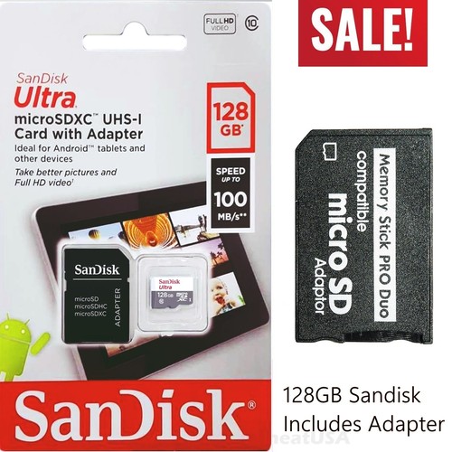 128gb sandisk memory stick - sandisk, w/