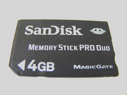 4gb memory stick pro duo - stick,