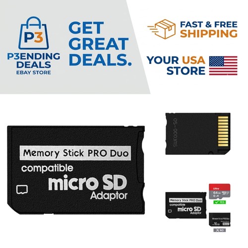 Versatile memory stick adapter - stick,